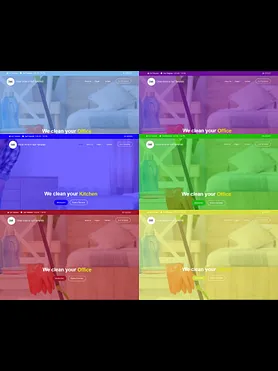 Cleaning service websites bundle